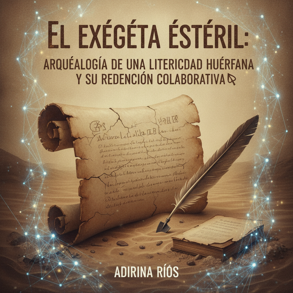 El exégeta estéril: arqueología de una literacidad huérfana y su redención colaborativa
